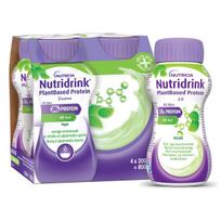 NUTRIDRINK PLANT BASED, žirnių ir pipirmetės skonio, 2,0 kcal/ml, 200ml, 4vnt.