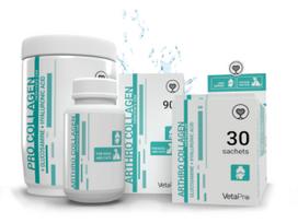 Arthro Collagen Papildai šunims ir katėms sąnariams apsaugoti 3g x 30
