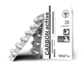 Carbon Active Papildai katėms ir šunims sutrikusiai virškinamojo trakto veiklai 250ml N20