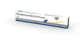 Enteromicro Pasta Complex Pašaro papildas katėms ir šunims esant ūminiams žarnyno absorbcijos sutrikimams 15ml