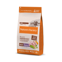 Nature's Variety Healthy Grain Mini Adult Sausas maistas mažųjų veislių suaugusiems šunims su kalakutiena 1,5kg