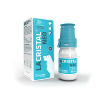 Lacristal Neo Akių lašai katėms ir šunims lęšiuko drumstumo mažinimui 10 ml