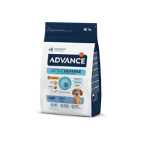 Advance Mini Light Sausas maistas mažųjų veislių šunims linkusiems priaugti svorio 3 kg