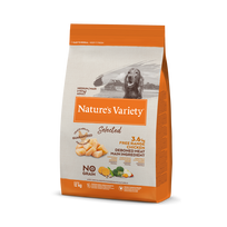 Nature's Variety Selected Med/Max Adult Sausas maistas suaugusiems vidutinių ir didžiųjų veislių šunims su vištiena 12 kg