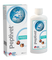 Peptivet Shampoo Euderminis šampūnas katėms ir šunims 200 ml