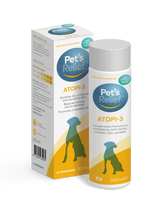 Pet’s Relief® Atopi-3 Papildai šunims ir katėms raminantys sudirgusią odą 200 ml