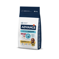 Advance Sensitive Lamb&Rise Sausas maistas turintiems virškinimo ir odos problemų su ėriena ir ryžiais 12 kg