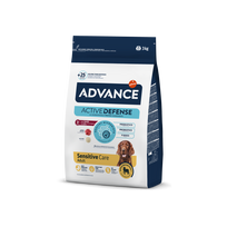 Advance Sensitive Lamb&Rise Sausas maistas vidutinių veislių šunims turintiems virškinimo ir odos problemų su ėriena ir ryžiais 3 kg