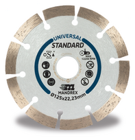 MDZU125S Deimantinis 125 mm diskas - standartinis