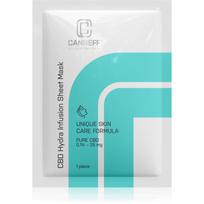 Canneff Balance CBD Hydra Infusion Sheet Mask drėkinamoji tekstilinė veido kaukė 1 vnt.