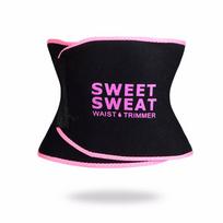 Woman Men Waist Trainer Trimmer Sauna Sweat Belt Belly Corsets Control Sport Burner Workout Weight Loss Slimming Body Shaper S pink