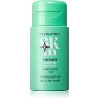 Revolution Skincare Clearly Clarify 2% Salicylic Acid &Aloe Clarifying BHA Toner riebalų išsiskyrimą reguliuojantis ir poras sutraukiantis tonikas 150 ml