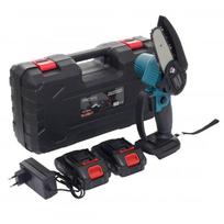 Mini akumuliatorinis grandininis pjūklas  4'' x2 baterijos 21V/ 2.0AH