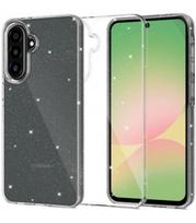 Skaidrus dėklas su blizgučiais Samsung Galaxy A56 5G telefonui "Tech-Protect Flexair Glitter"
