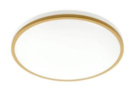 Šviestuvas lubinis apvalus auksinis TULA LED (24W, 1680lm, IP44, 4000K) GTV LD-TUL24W-NW-00
