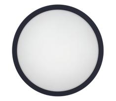 LED lubinis vonios šviestuvas su jutikliu ELLÉ LED/24W/230V diametras 26 cm IP54 antracitas