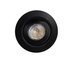LED Akcentinis įleidžiamas šviestuvas LED/5W/230V 4200K diametras 9,3 cm juoda