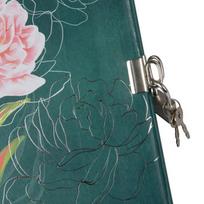 Užrašų knygutė GOLDBUCH 44414 Peony su spynele| 17x17| 96 psl|balti lapai