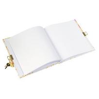 Užrašų knygutė GOLDBUCH 44419 Resting sun su spynele| 17x17| 96 psl|balti lapai