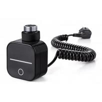 Juodas tenas HEATQ NEX su spiraliniu laidu 400W