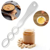 Peanut Butter Mixer Stainless Steel Stirring Tool Multipurpose Less Mess Spreader for