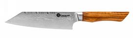 Damasko plieno peilis KAMAZAKI Bunka KZI303KN 18cm
