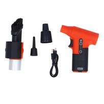 Jet Dry Mini Pūstuvas 120000RPM Vėjo Greitis USB Įkrovimas Nešiojamas Rankinis Vėsinimo Turbo Jet Pūstuvas raudona