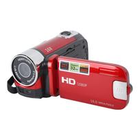 4K 48MP DV kamera 2,7 colio TFT pasukamas ekranas 16x skaitmeninio priartinimo vaizdo kamera su USB kabeliu raudona