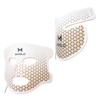 Mvolo® LED veido kaukė - Raudonos šviesos terapija ir infraraudonųjų spindulių veido kaukė nuo senėjimo, spuogų gydymo ir odos atjauninimo (4 bangos ilgiai)