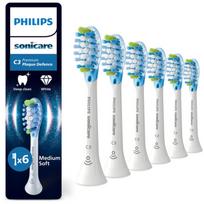 Philips Sonicare Premium Plaque Defense HX9046/87 dantų šepetėlio pakaitinės galvutės 6 vnt.