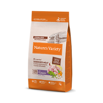 NATURE'S VARIETY Original Sterilized Cat sausas pašaras su kalakutiena katėms 1,25kg