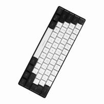 Žaidimų klaviatūra USB 61 klavišai RGB apšvietimas Ergonomiškas kontrastas Spalva ABS Klaviatūros dangteliai Laidinė klaviatūra, skirta įvairiaspalvis