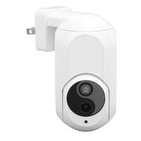 3MP HD Plug in Surveillance Camera 360 Degree Panoramic View Intelligent WIFI Dual Light Source US PLUG