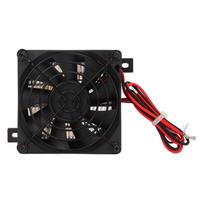 PTC Keraminis Oro Šildytuvas Pastovios Temperatūros Šildymo Ventiliatorius Šildytuvas Izoliacijos Tipas 80W 12V AC DC