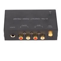 PP400 Phono patefonas pirminis stereo RCA įvesties RCA išvesties grotuvo stiprintuvas su nepriklausomu