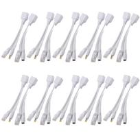 10 porų IP kameros POE RJ45 kabelis Power Over Ethernet adapteris Injektorius Skirstytuvas DC 12 V