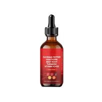 Capsicum Extract Capsicum Drops Ekologiški burokėlių lašai 60ml One Size