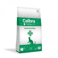 CALIBRA VD Cat Renal/Cardiac sausas maistas katėms, 2kg