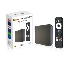 GD2 4K Google sertifikuotas TV priedėlis S905Y4 2/32GBs Android TV Android 12 puikiai veikia su Go3, Telia Play