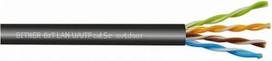 Cable BiTLAN U/UTP 4x2x24 AWG (0,5) cat.5e 200MHz, outdoor TI0060 | 5902956141248