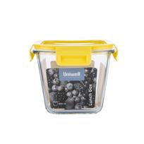 Stiklinis maisto laikymo indelis su dangteliu UNIWELL, 800 ml