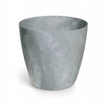 Plastikinis vazonas MATE BETON EFFECT, betono sp., 20 x 18 cm