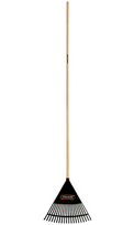 Vėduoklinis grėblys FISKARS SOLID WOOD, 20 dantų, 43 cm, lapams