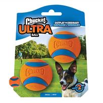 Chuckit! Ultra Ball patvarus kamuolys šunims įv. dydžių - Produkto Dydis S X 2vnt.