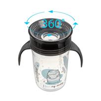 Akuku  neišsiliejantis puodelis 360° 240 ml., A0671