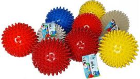 Masažinis dygliuotas kamuoliukas GERARDO'S TOYS 7 cm