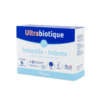 VITAVEA Ultrabiotique gerosios bakterijos vaikams su vitaminais D3 ir A, 7 paketėliai