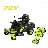 Akumuliatorinis vejos traktorius Ryobi RY72ZTRX76-210, 72 V, 2x10 Ah, 76cm
