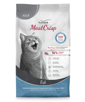 Platinum MeatCrisp sausas pašaras suaugusioms katėms su žuvimi - 3kg