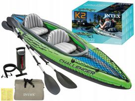 Pripučiama dvivietė baidarė – Intex Challenger K2 (Modelis 2025)